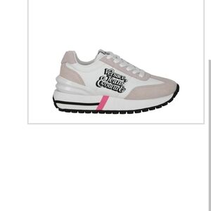 Versace Jeans Couture HOT PINK and White Women's Sneakers